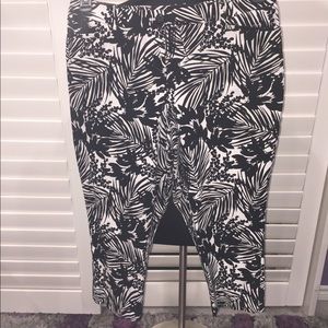 Printed Plus Size Capris